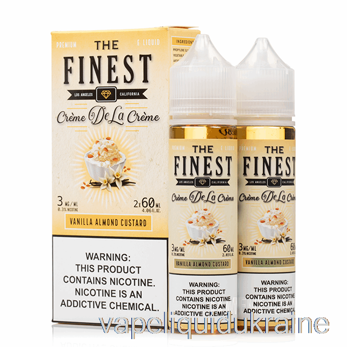 Vape Ukraine Vanilla Almond Custard - The Finest Cr